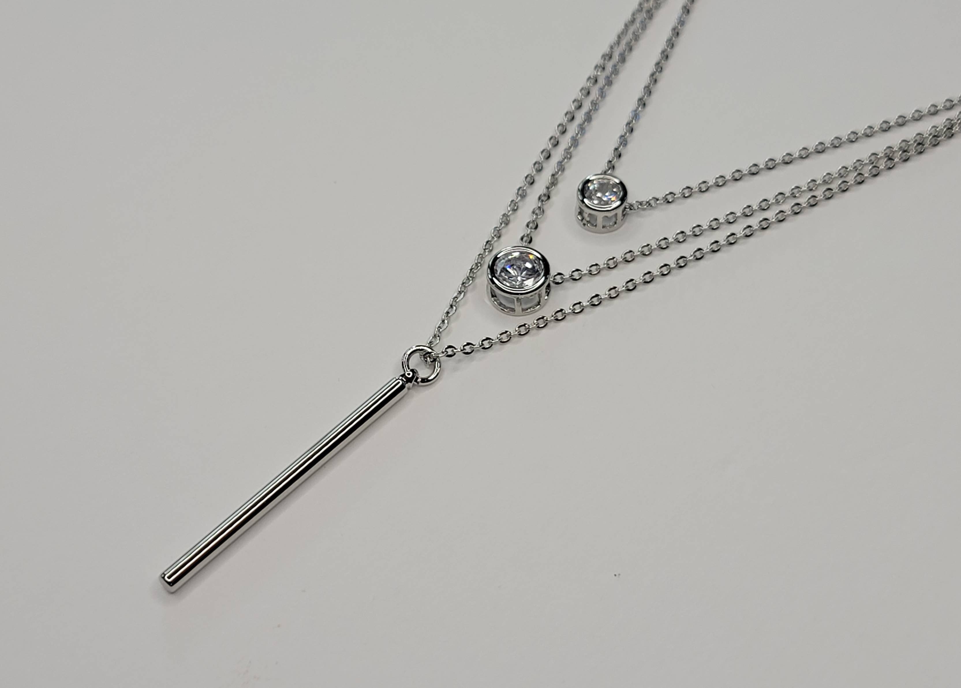 Triple Strand Necklace in Gold