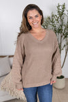 MM Talina Textured Sweater-Mocha