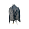 Agitated Black Denim Jacket