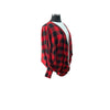 Emma Cocoon Cardigan - Buffalo Plaid