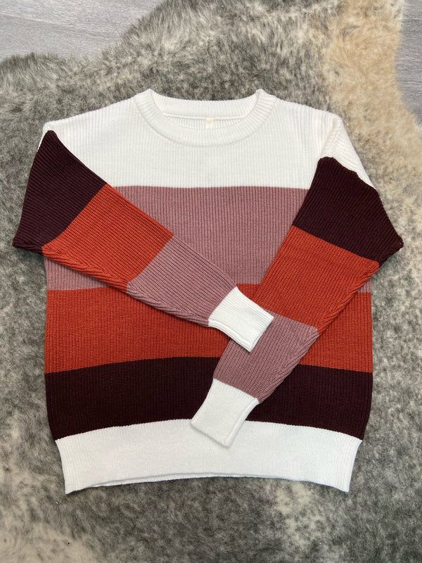 Terracotta Pullover Sweater