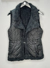 Black Chevron Reversible Vest