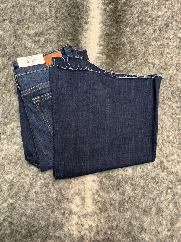 JB High Waist Raw Hem Flare