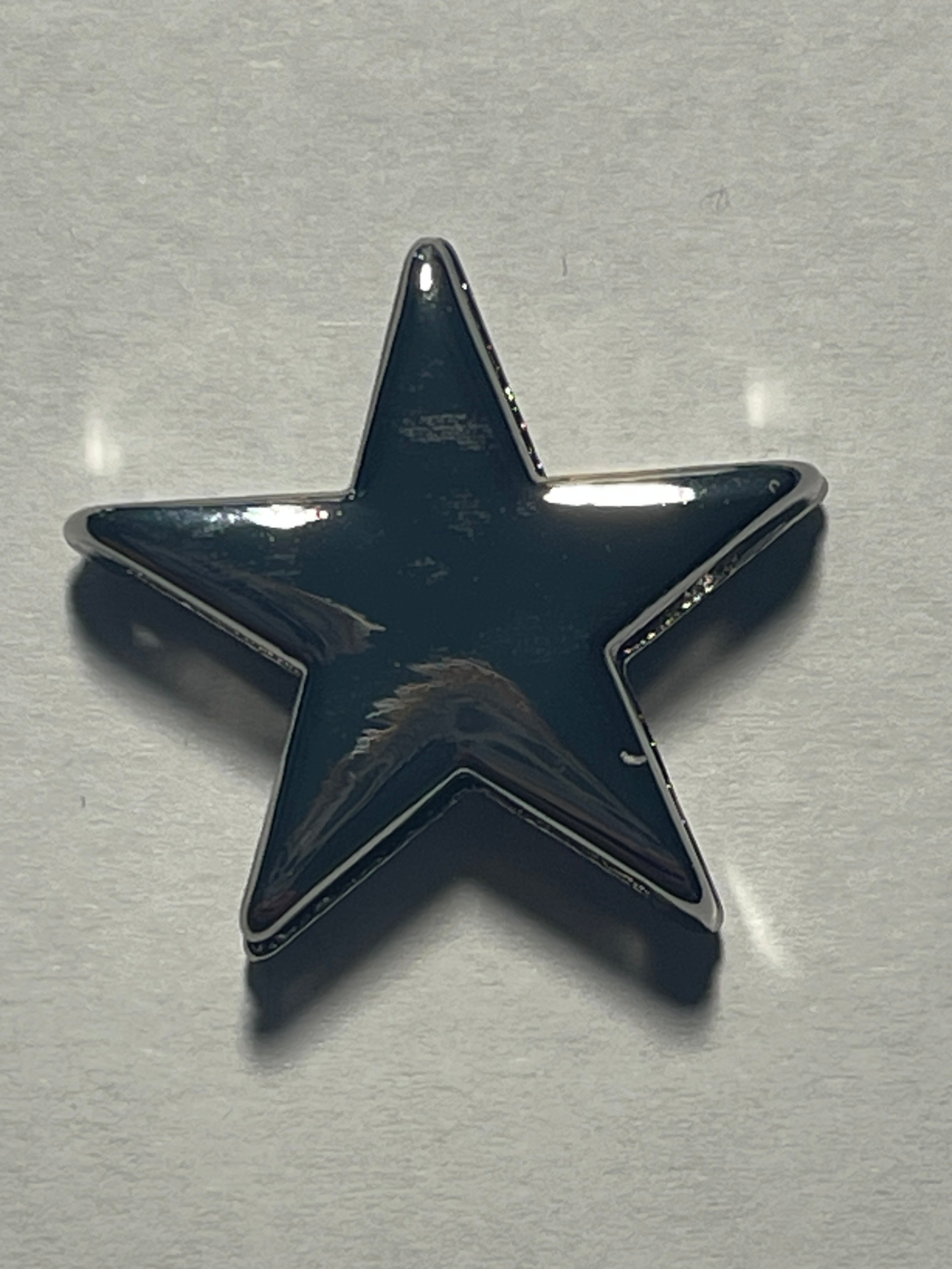 Silver Star Scarf Slide