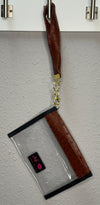 Clear Wristlet