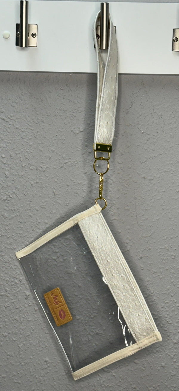 Clear Wristlet