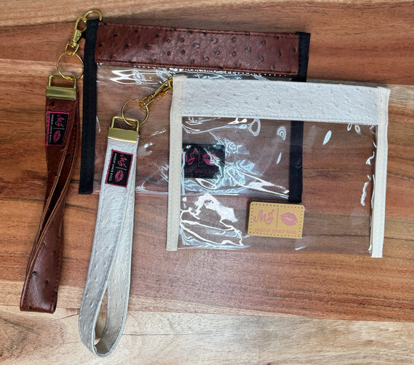 Clear Wristlet