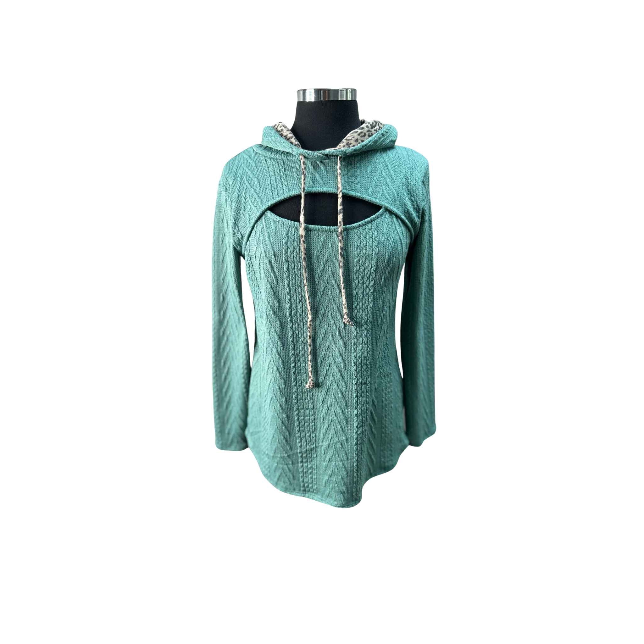 Long Sleeve Peekaboo Top