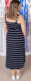 MM Reagan Ribbed Midi Dress