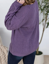 MM Talina Textured Sweater-Purple