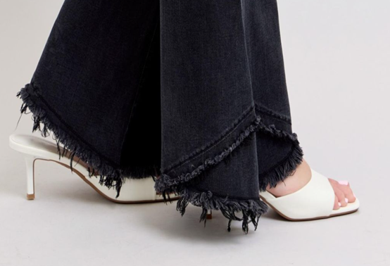 JB High Waist Tulip Hem Jeans