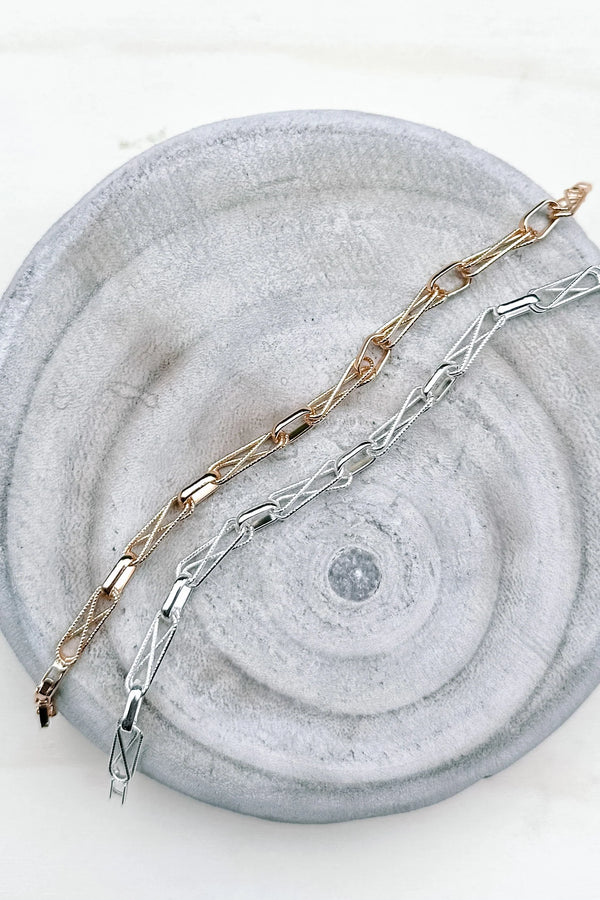 Rowan Bracelet in Gold