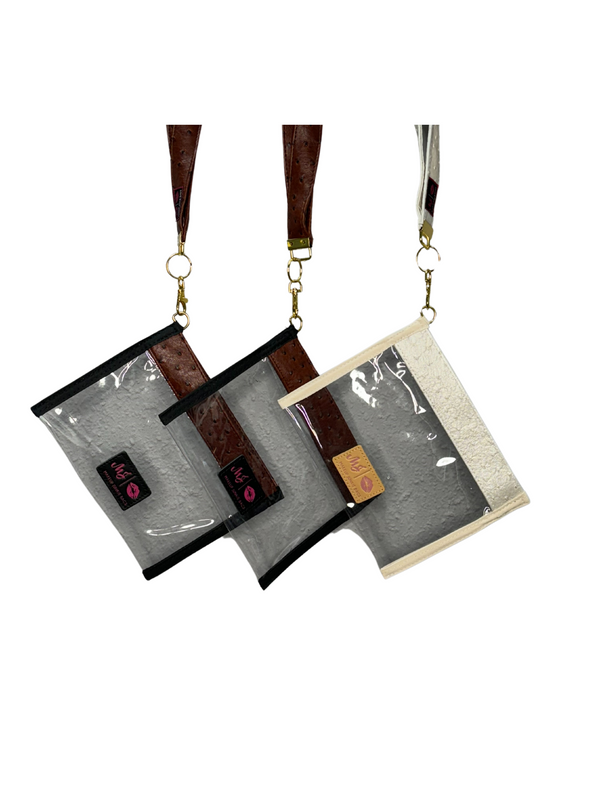 Clear Wristlet