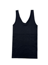 U-Neck Seamless Tank-Black