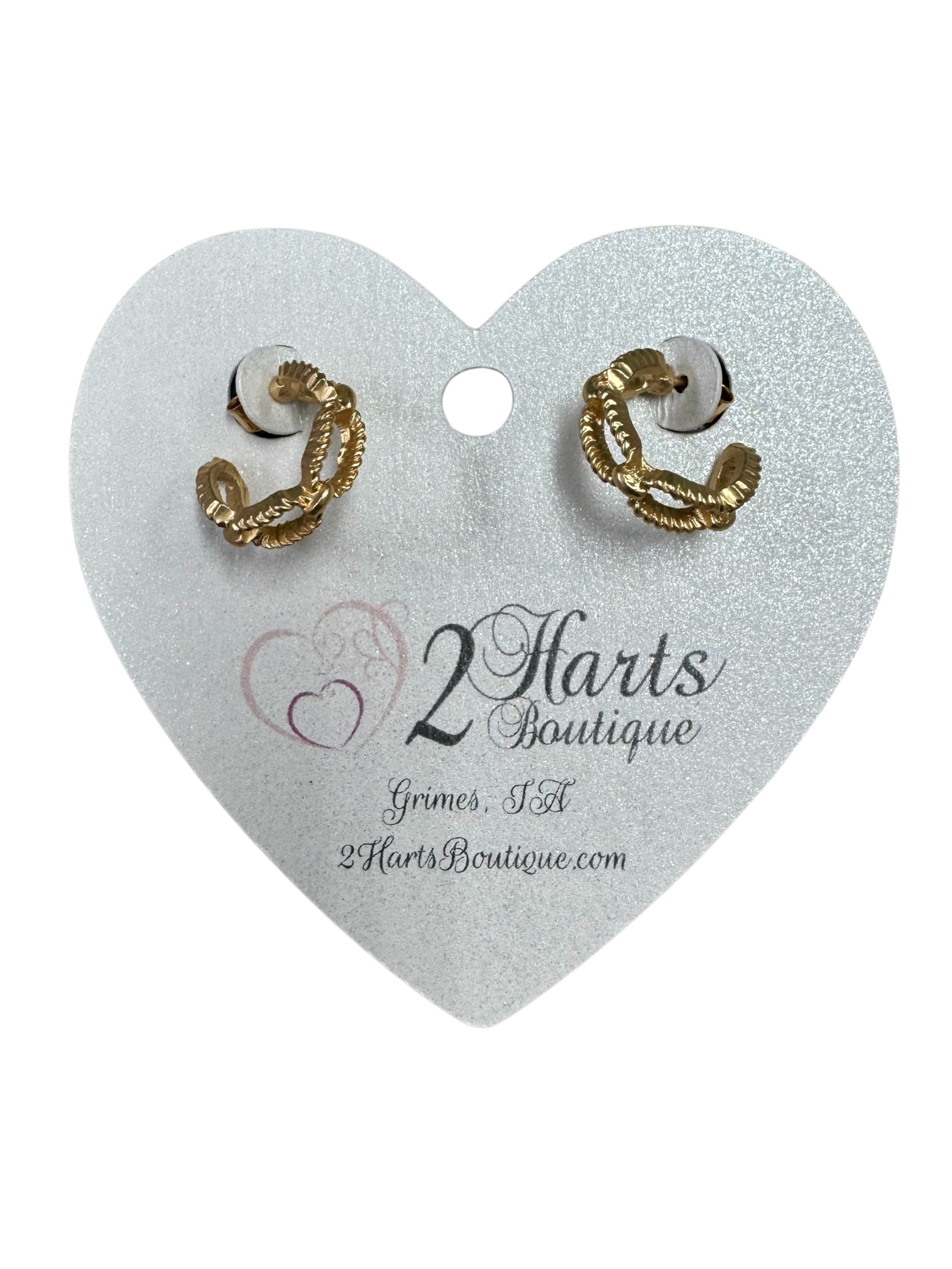 Cooper Earrings in Gold