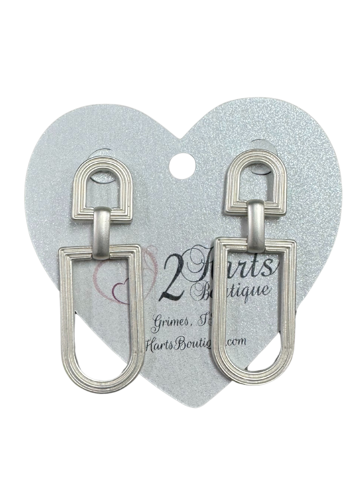 Hayes Earrings in Silver