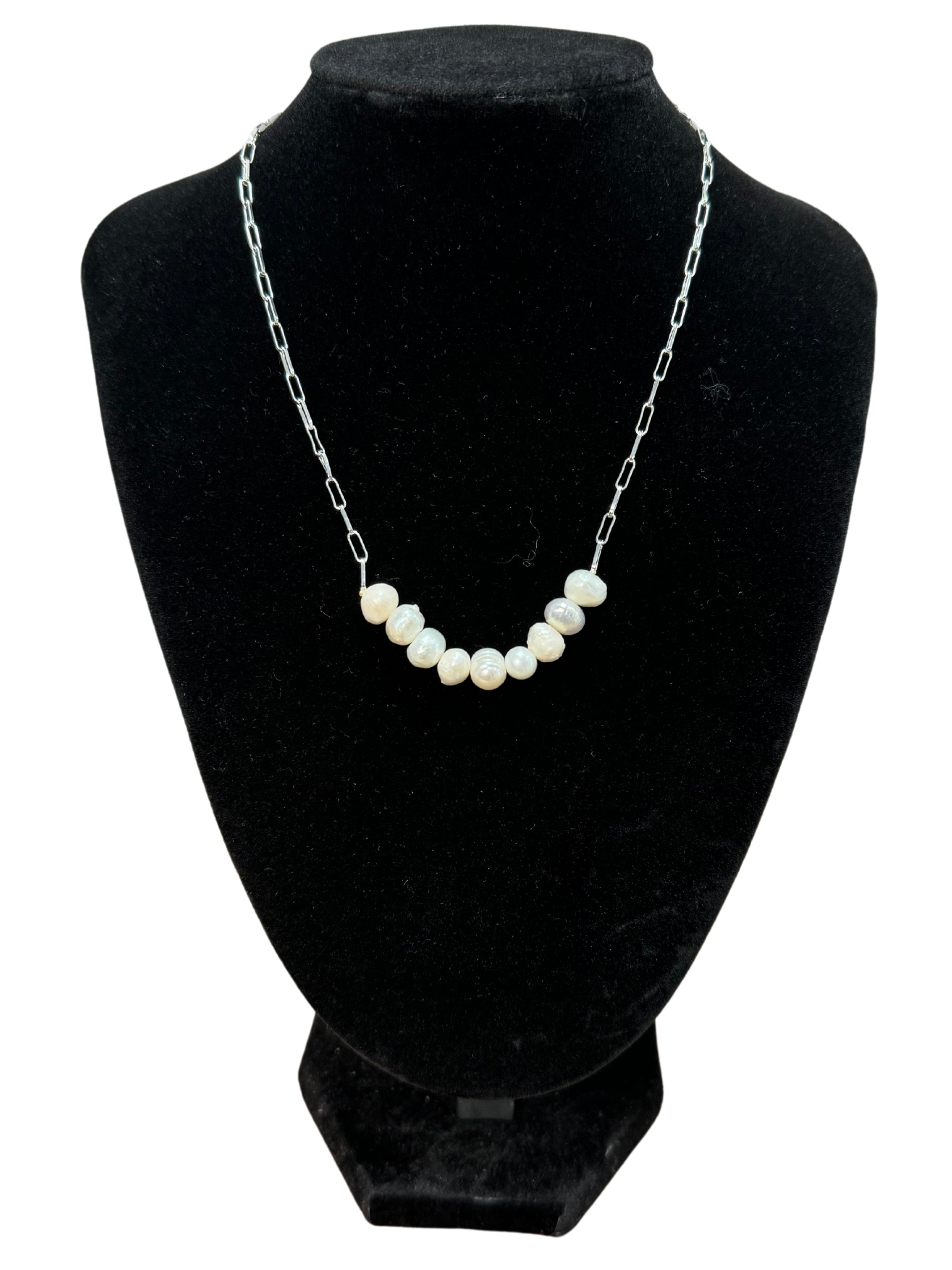 Melina Necklace in Silver