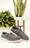 Maco Sneaker in Charcoal