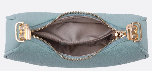 Baghdad Half-Moon Crossbody in Seafoam