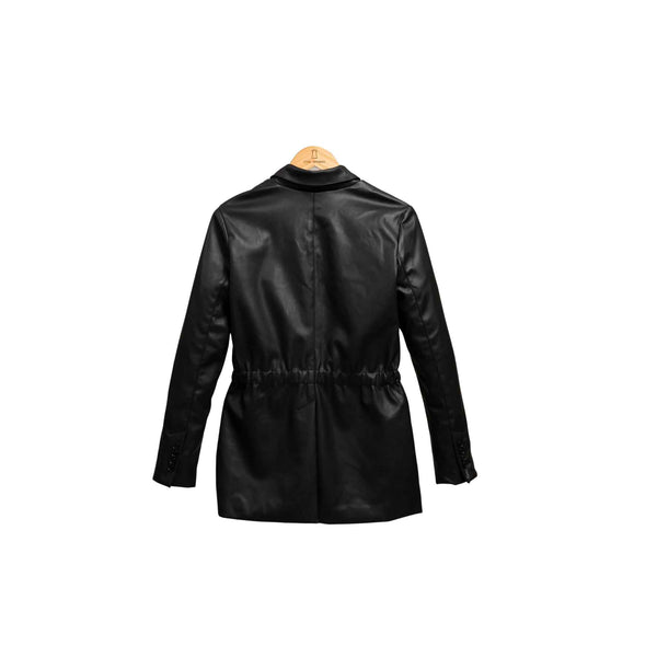 Black Long Lined Blazer