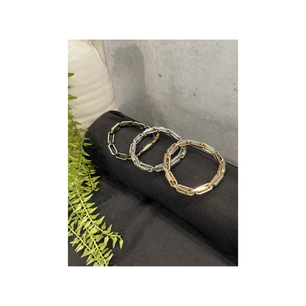 Chain Link Double Strand Bracelet