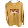 Collegiate V-Neck Long Sleeve Tops