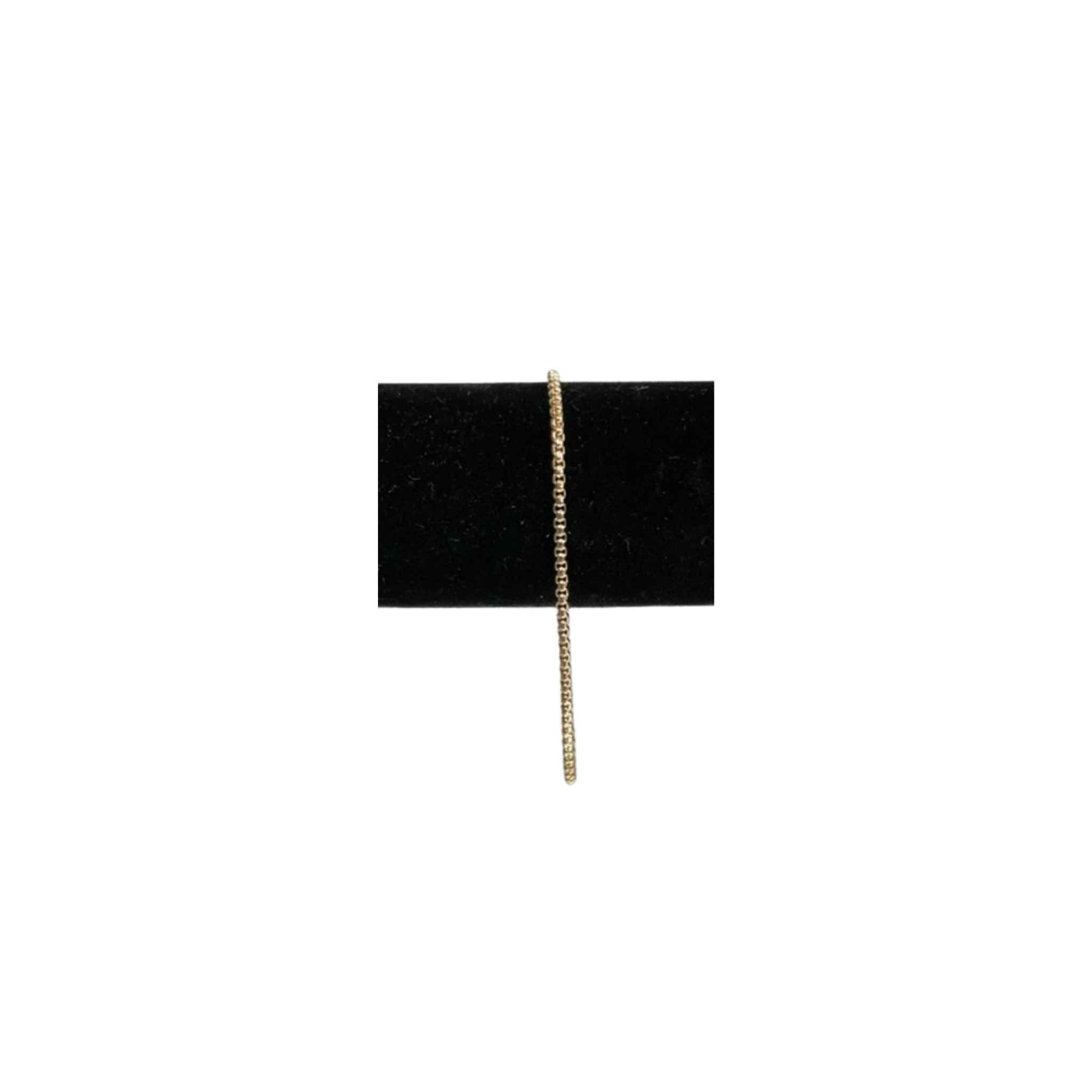 Dainty Gold Chain Bracelet (8in +)