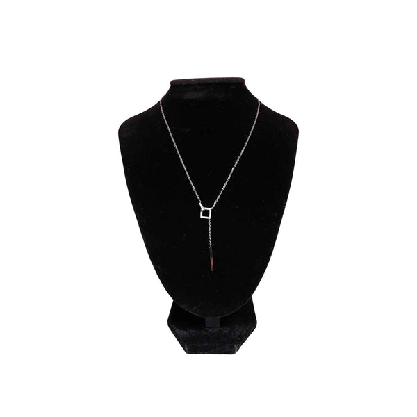 Drop Square Necklace