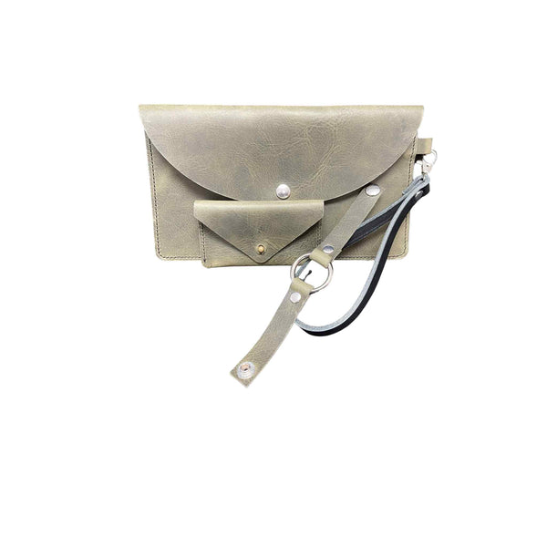 Handmade Leather Clutch Set