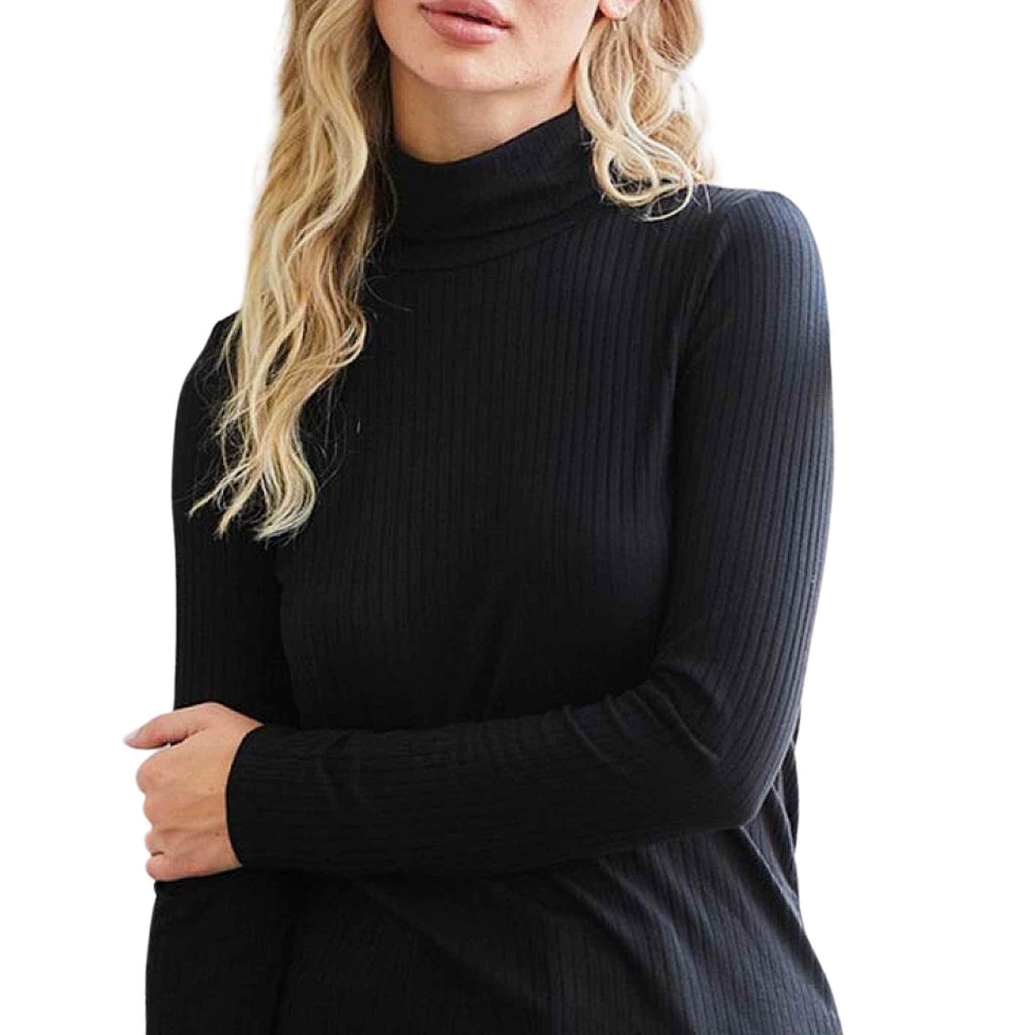 Mock Turtle Neck Top