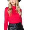 Mock Turtle Neck Top