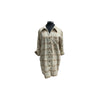 Plaid Button Up Shacket Dress