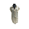 Short Sleeve Gauze Shirt Dress