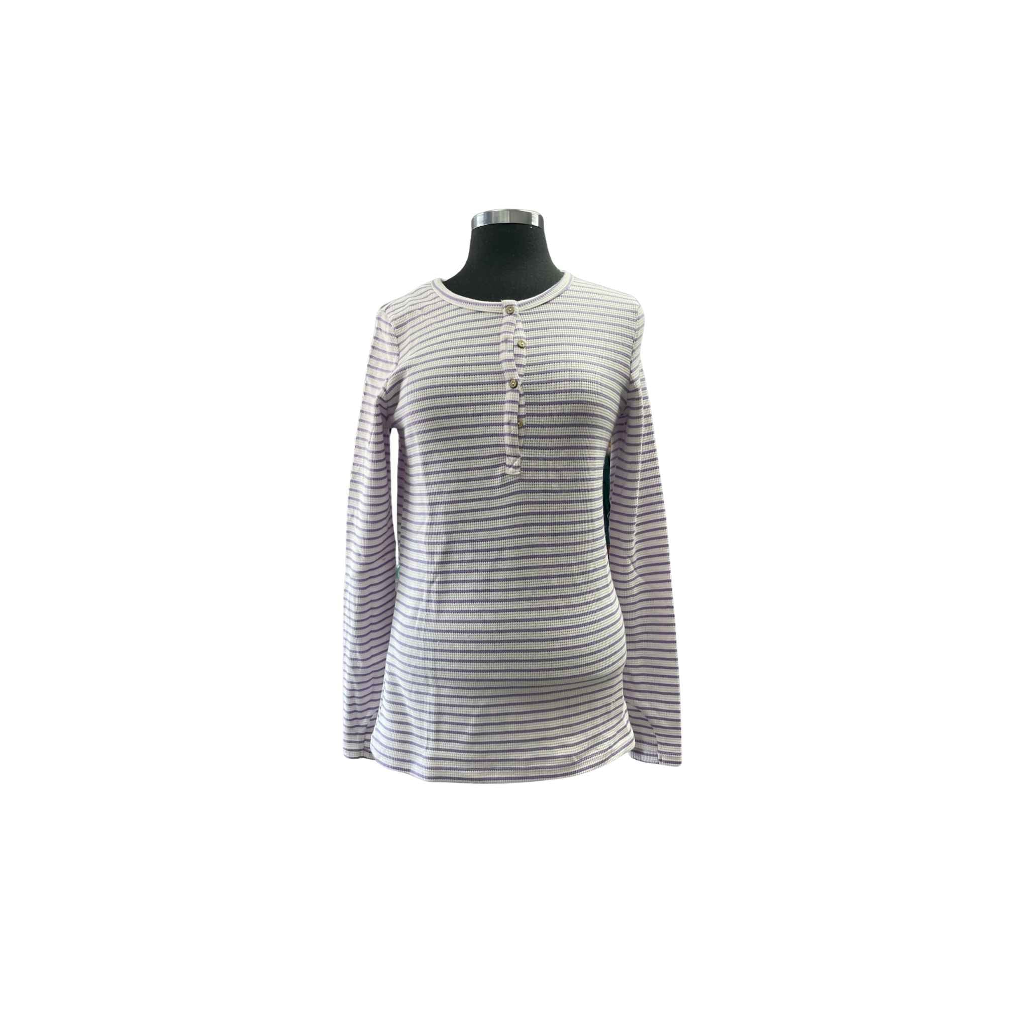 Spring Long Sleeve Henley Tops