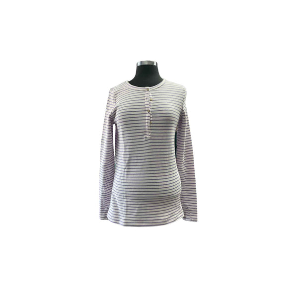 Spring Long Sleeve Henley Tops