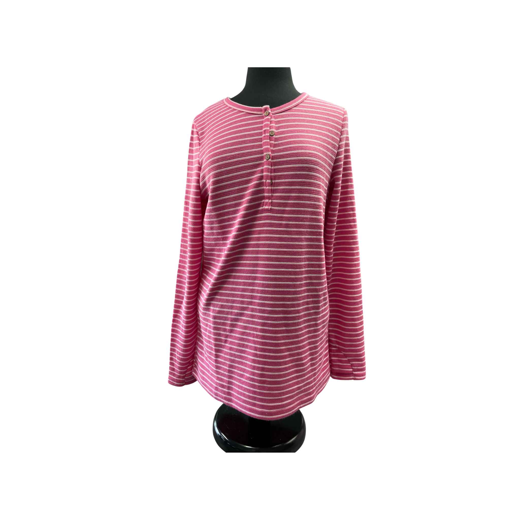 Spring Long Sleeve Henley Tops