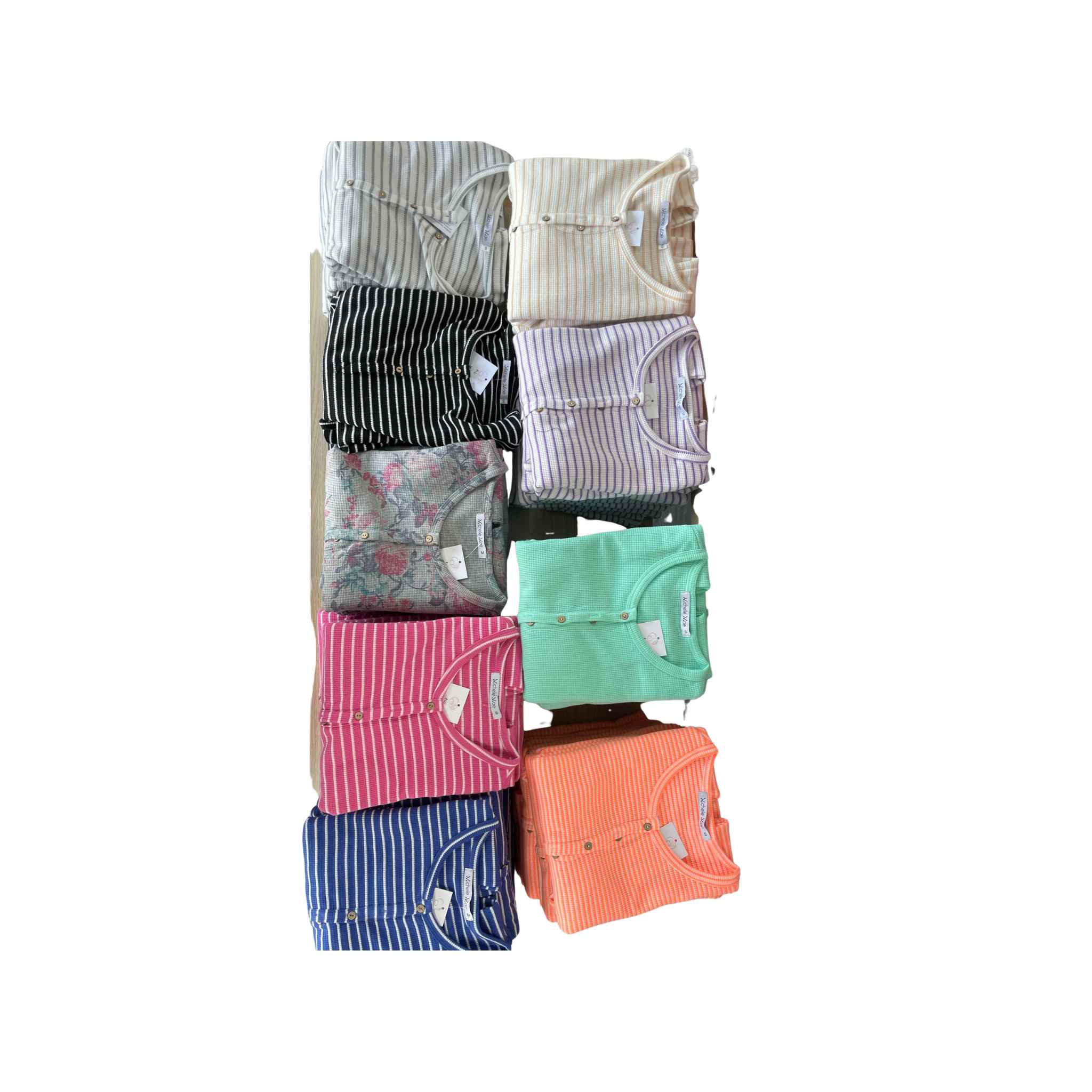 Spring Long Sleeve Henley Tops