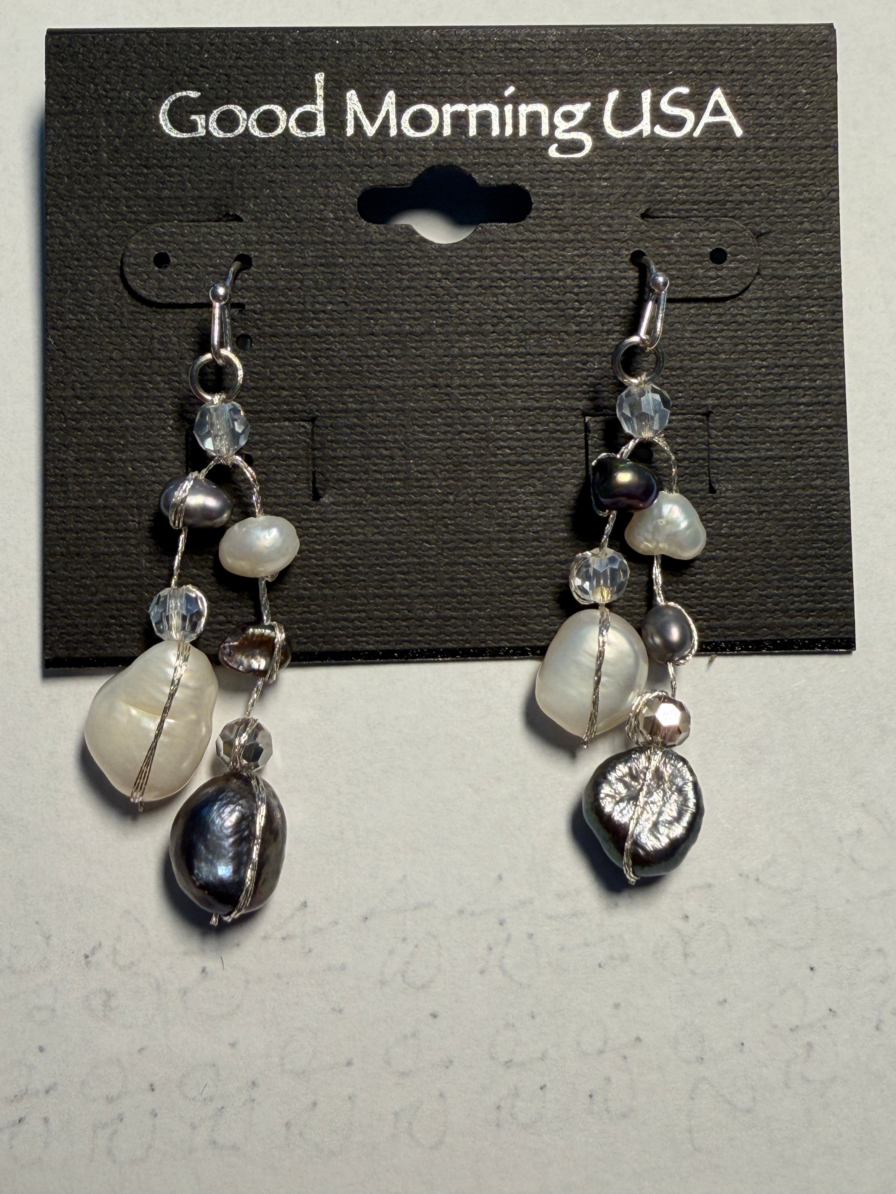 DC Luminous Pearl Cascade Earrings