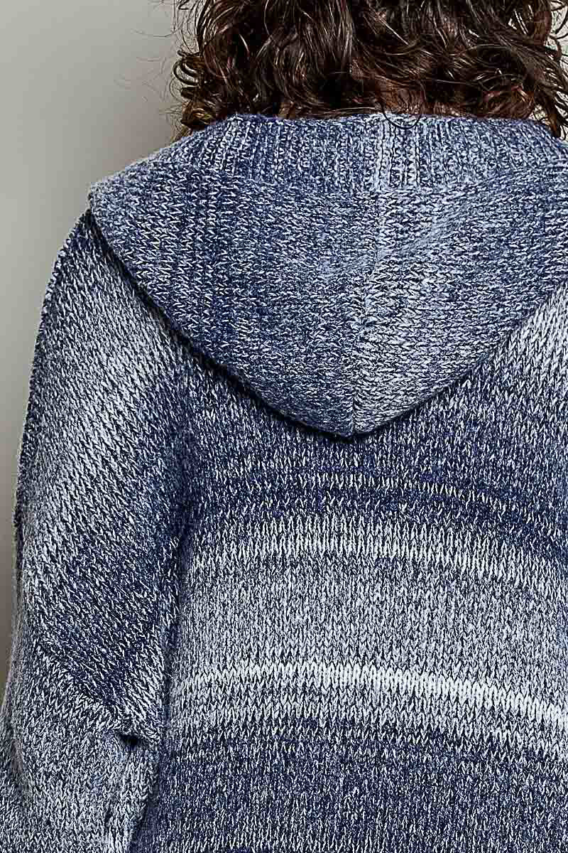 P  Blue Multi Cardigan