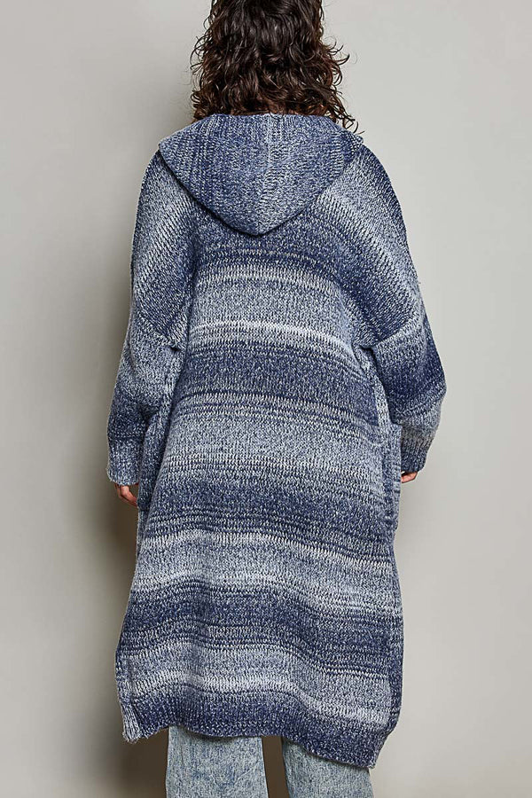 P  Blue Multi Cardigan