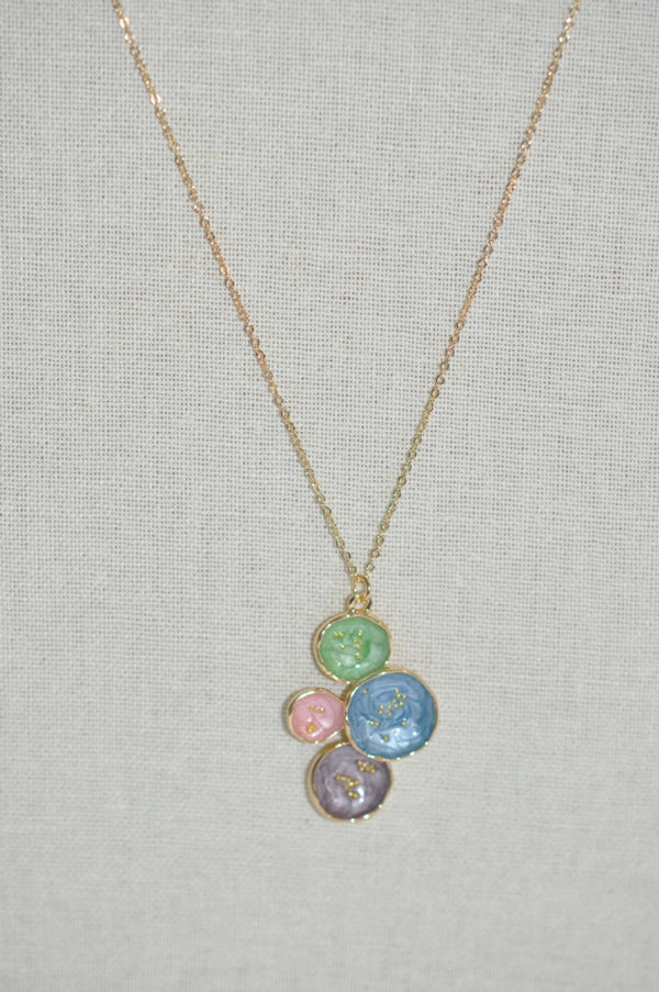 DC Pastel Petals Charm Necklace