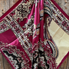 RD Burgundy & Cream Wild Rag
