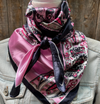 RD Pink & Black Wild Rag