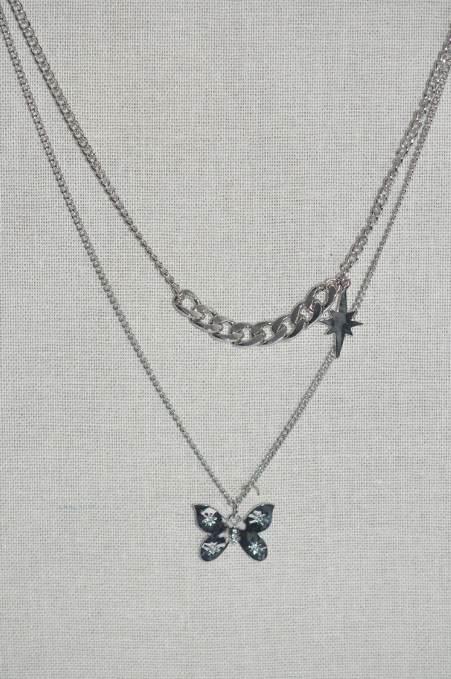 DC Starlit Flutter Layered Necklace