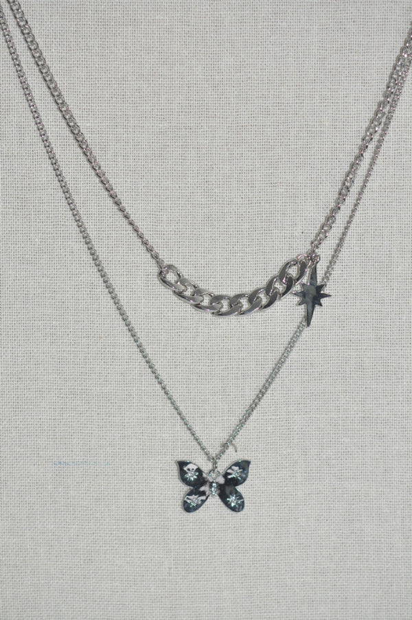 DC Starlit Flutter Layered Necklace