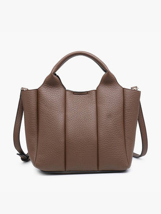 Maddox Satchel in Merlot
