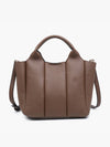 Maddox Satchel in Merlot