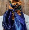 RD Blue Sunflower Wild Rag