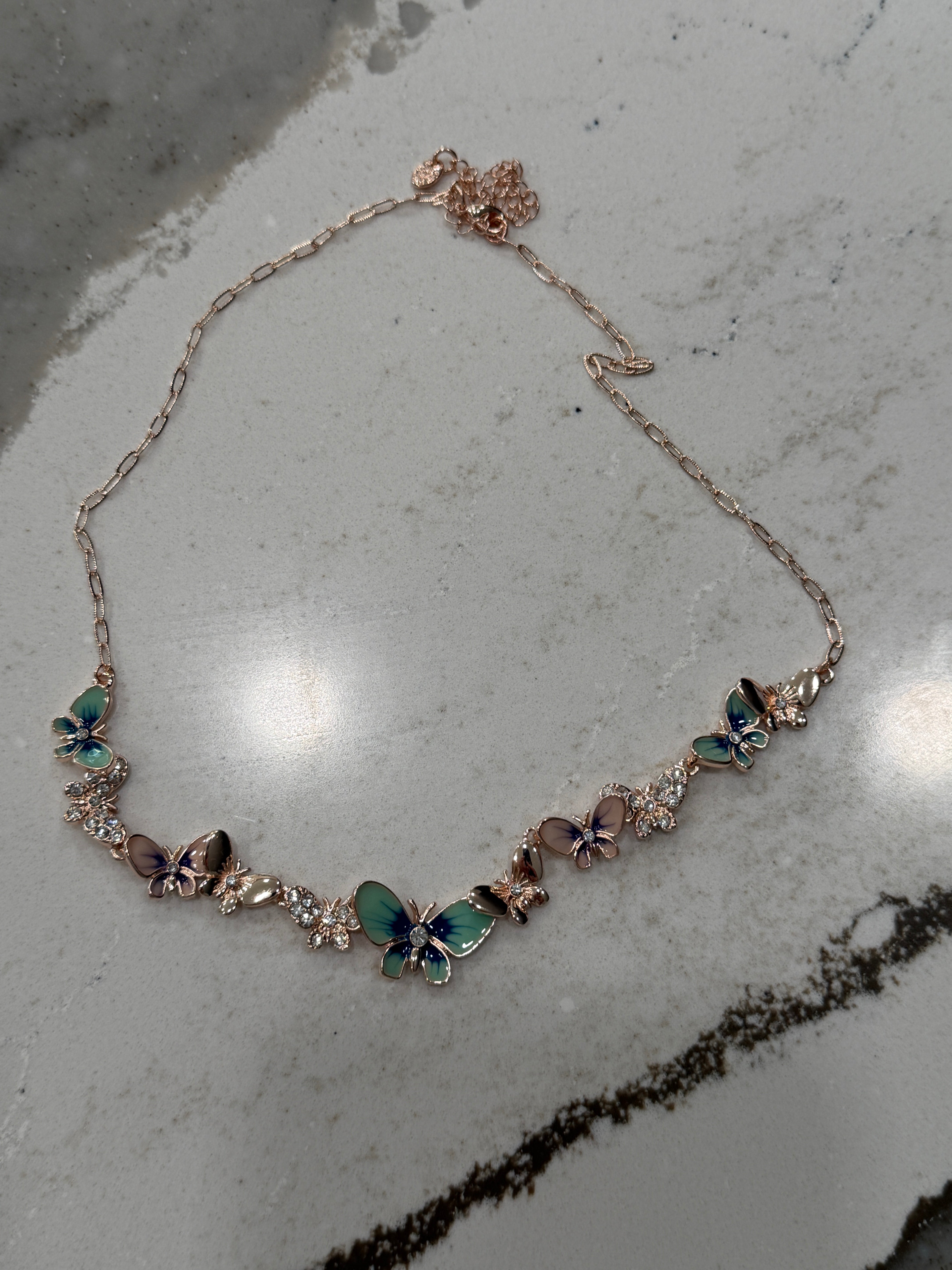 DC Garden Flutter Statement Necklace