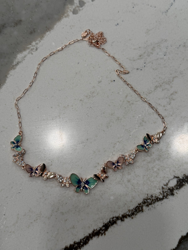 DC Garden Flutter Statement Necklace